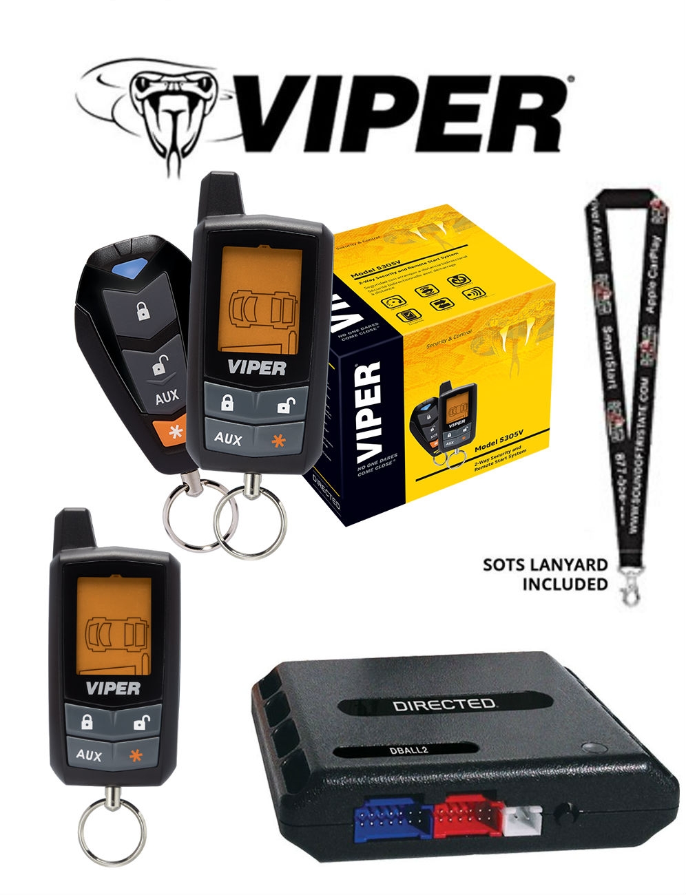 Viper 7345V LCD Replacement Remote for Viper Responder 350 System
